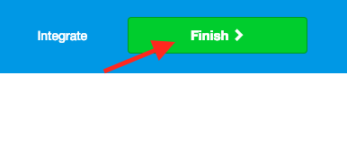 Finish button.