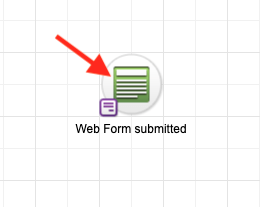 Double-click the icon for your web form. 