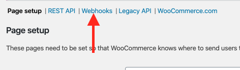 Webhooks.