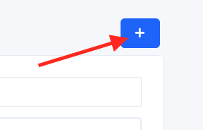 Arrow pointing to plus button.