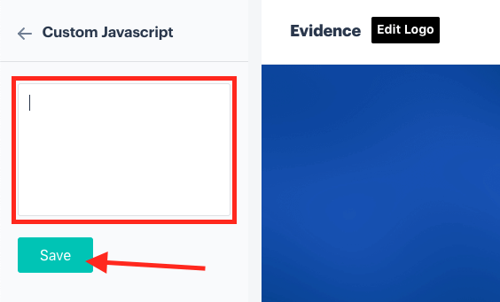 paste javascript