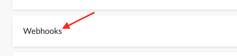 webhooks